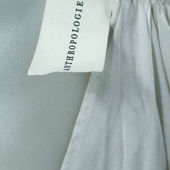 Letmebe Anthropologie XS Halter Maxi Dress Brown & White Colorblock Viscose - Picture 8 of 13